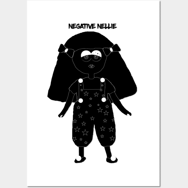 Double Negative Nellie Wall Art by D_AUGUST_ART_53